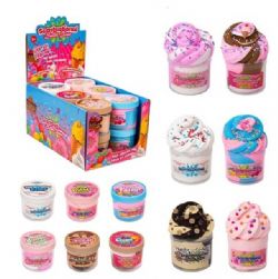 GLUS (SLIME) DESSERT PARFUMÉ – TEXTURE BEURRE 75G ASST